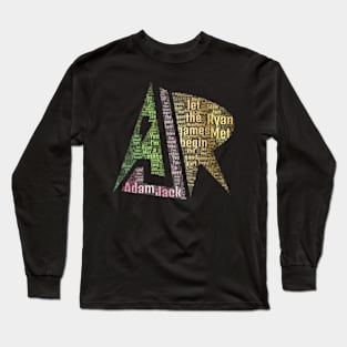 AJR typography Long Sleeve T-Shirt